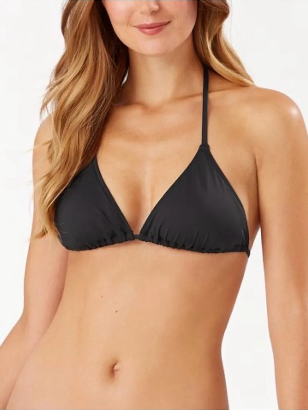 Tommy Bahama Pearl Black Triangle Bikini Set Size Medium M Pre-owned